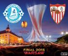 Dnipro Dnipropetrovsk vs Sevilla. Avrupa Ligi 2014-2015, Polonya Ulusal Stadyumu, Varşova, Polonya final